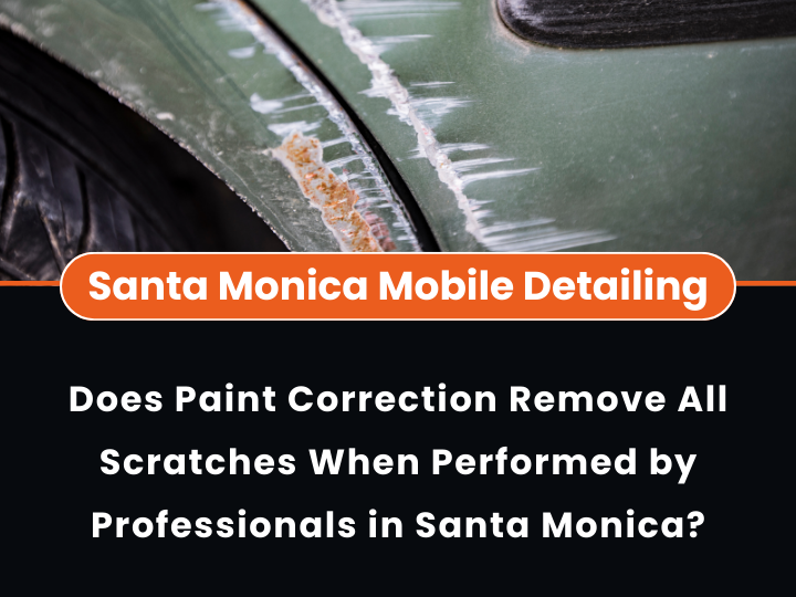 Professional paint correction in Santa Monica